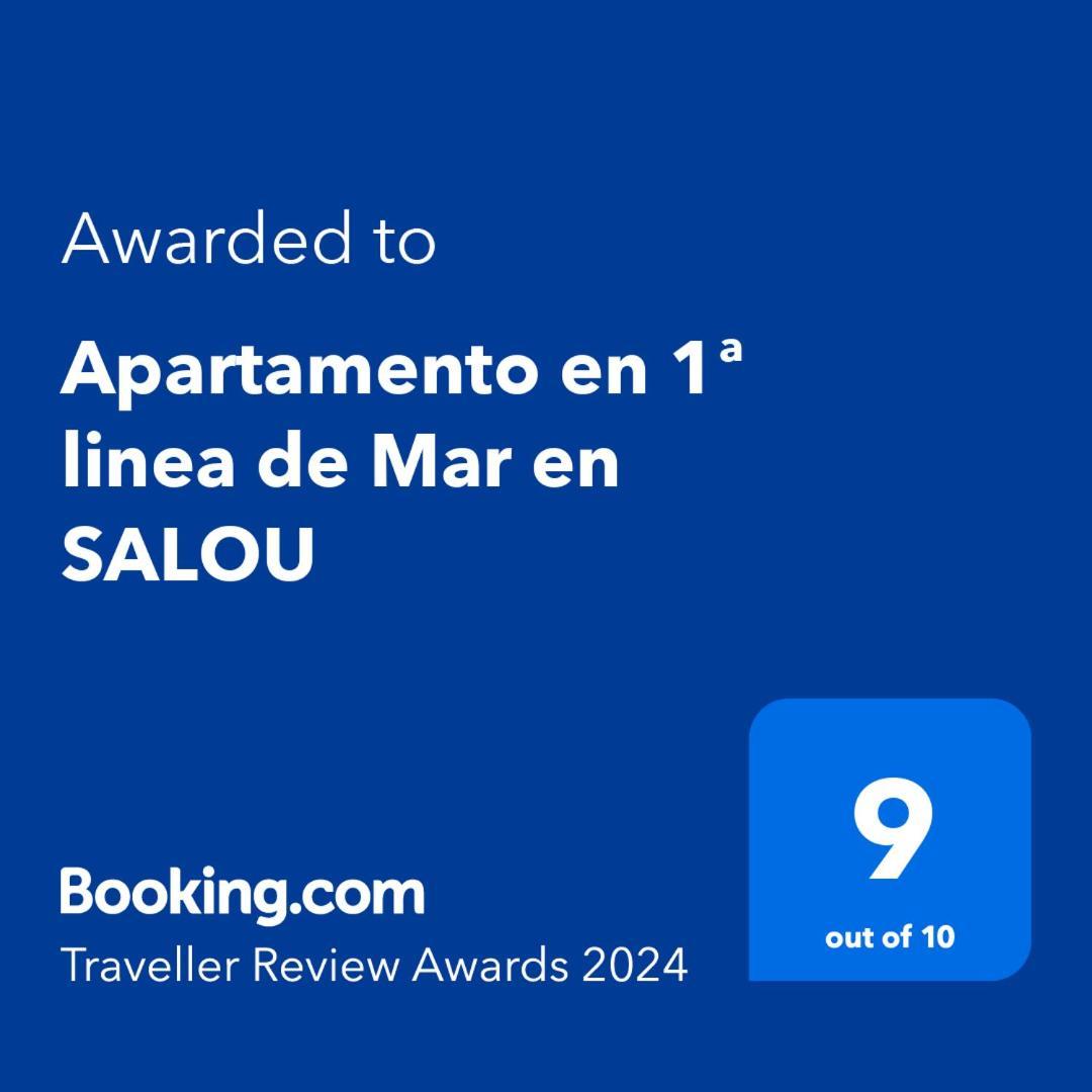 Apartamento En 1ª Linea De Mar En 살루 외부 사진